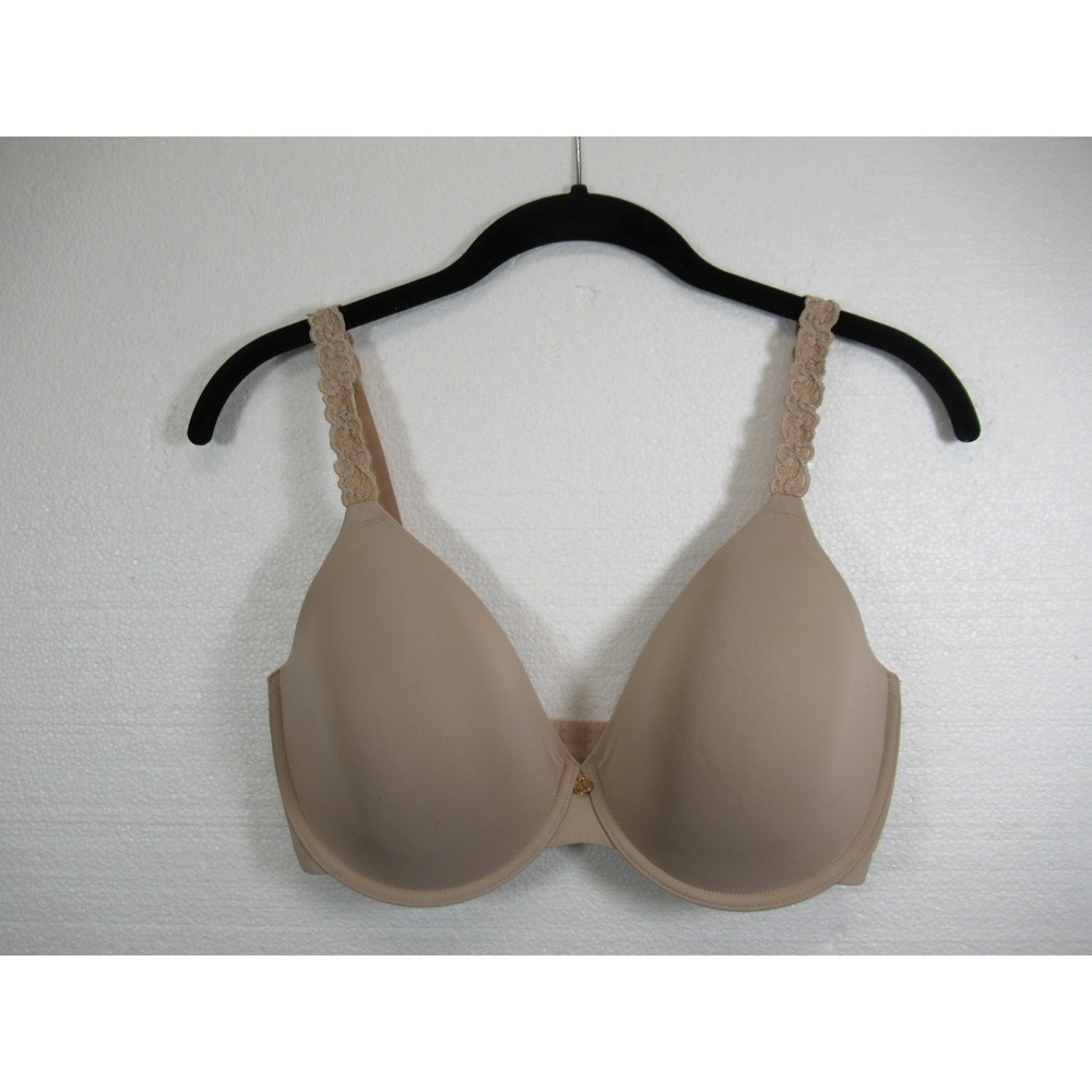 Natori Pure Luxe T-Shirt Bra 32G Beige Underwire Contour 732080